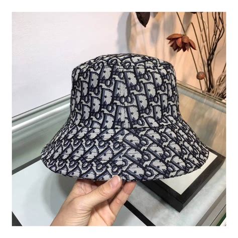 christian dior monogram bucket hat